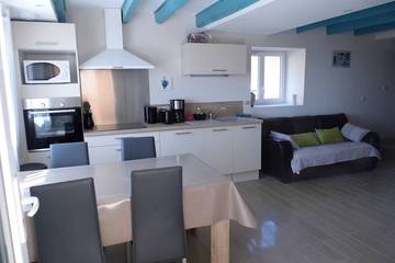 Gîte pour 4 personnes, avec jardin à Mercurol