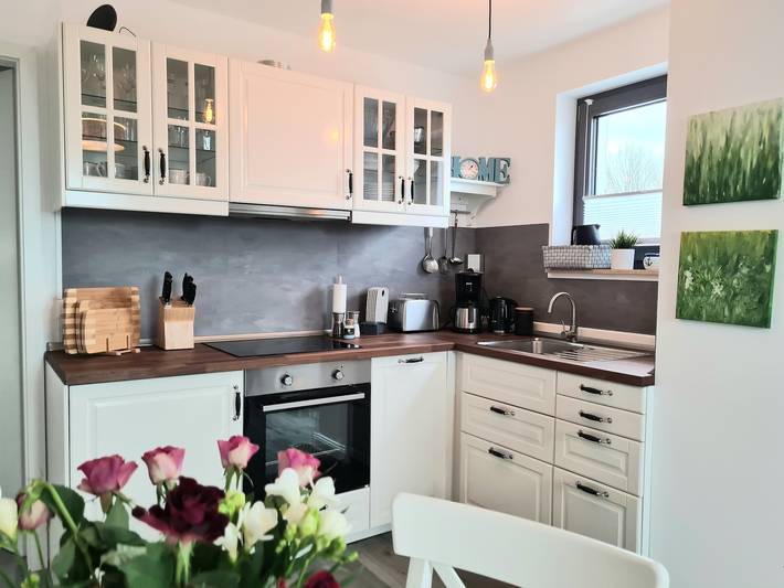 Ferienwohnung für 4 Personen, mit Ausblick und Terrasse sowie Garten, mit Haustier in Dreschvitz - 4