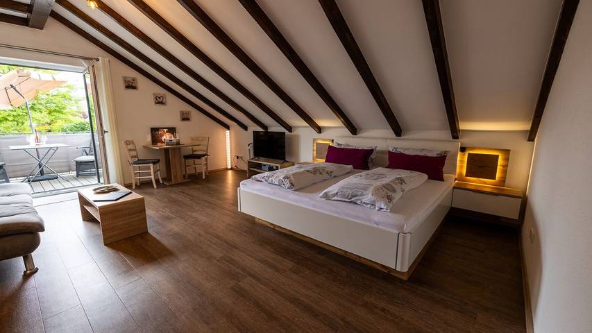 Ferienwohnung für 2 Personen, mit Balkon/Terrasse, kinderfreundlich - 1