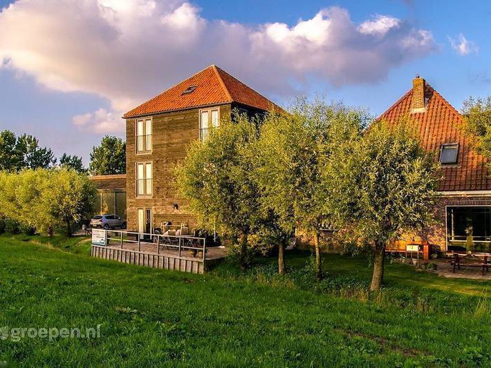 Vakantiehuis voor 15 personen, met Balkon/Terras en Terras in Waterland