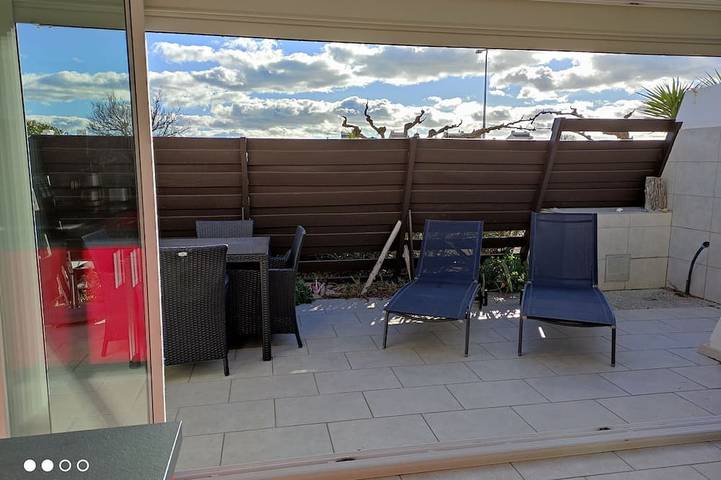 Villa pour 2 personnes, avec terrasse au Cap d'Agde
