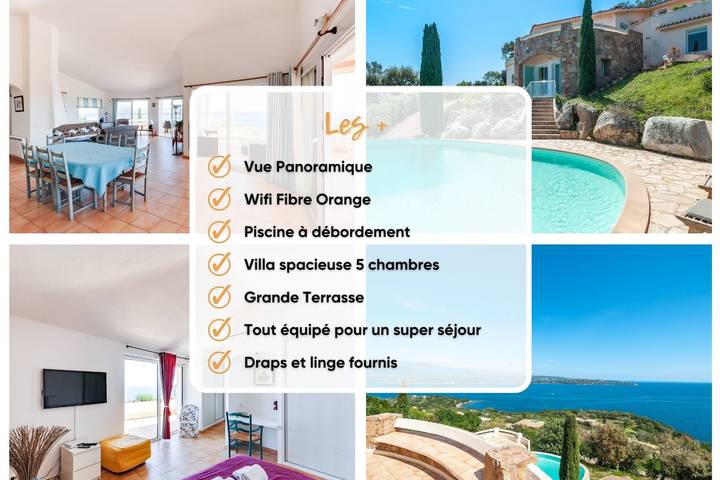 Villa pour 13 personnes, avec jardin et piscine, adapté aux familles en Corse-du-Sud - 2