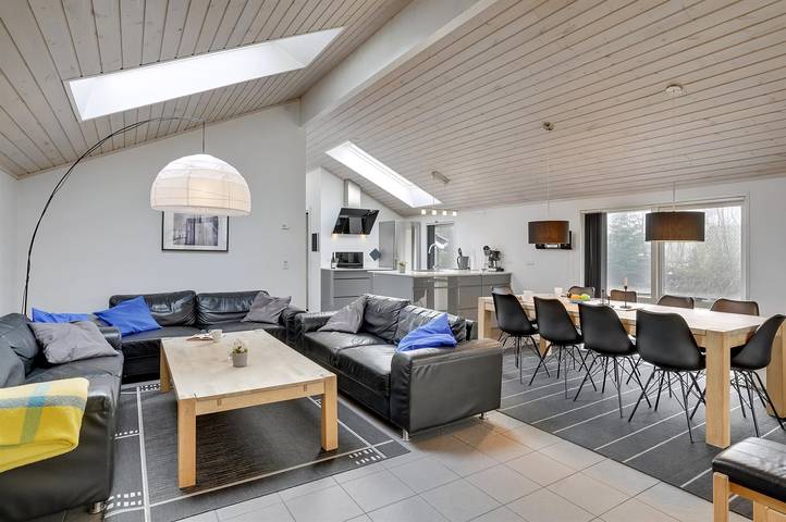 Ferienhaus für 8 Personen, mit Terrasse und Whirlpool sowie Garten und Sauna auf Seeland - 3