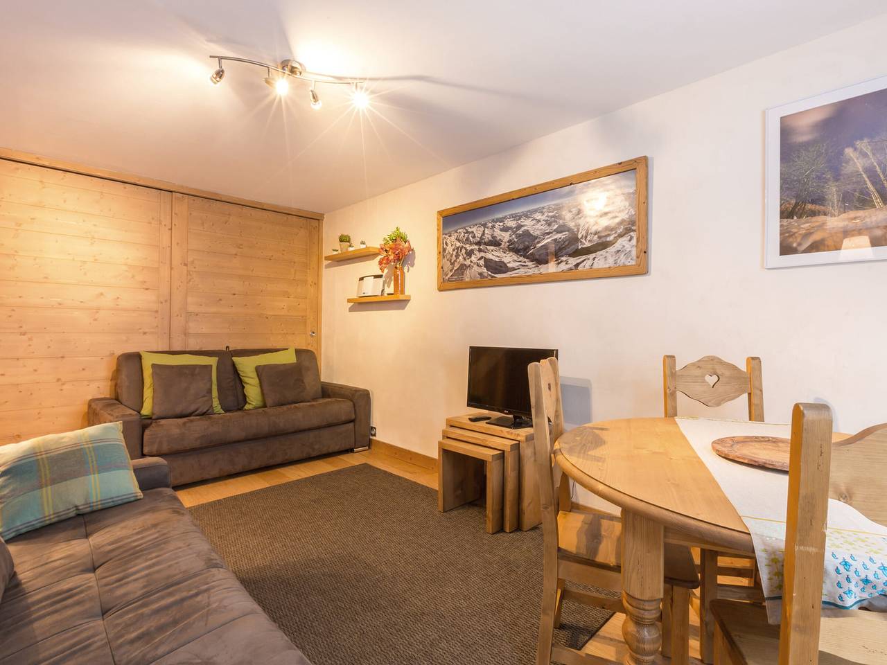 Ganze Wohnung, Hochwertiges, intimes Apartment mit Wlan und Garage in Val d'Isère in Val-d'Isère, Nationalpark Vanoise