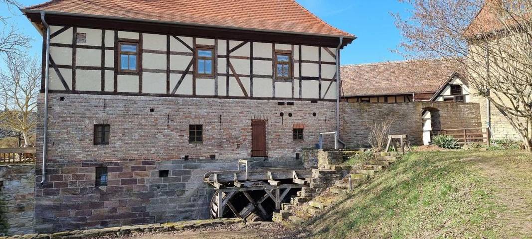 Ferienwohnung für 4 Personen, mit Terrasse und Garten in Allstedt - 2