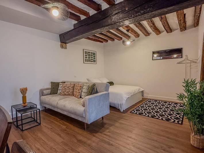 Gîte pour 2 personnes, animaux acceptés dans Cathédrale Notre-Dame (Chartres)