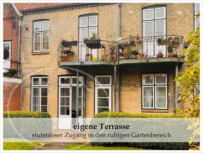 Ferienwohnung für 2 Personen, mit Terrasse und Garten in Friedrichstadt - 3