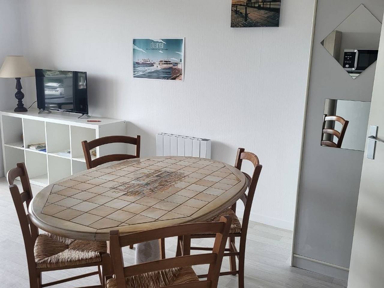 Appartement entier, Studio à 100m de la Mer à Saint-Hilaire-de-Riez, avec Balcon et Parking Public in Saint-Hilaire-de-Riez, Vendée