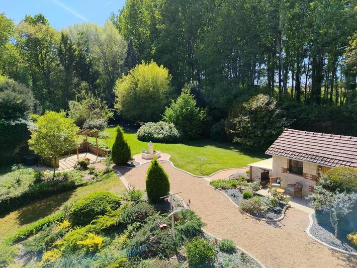 Chambre d’hôte pour 2 personnes, avec vue et jardin à Francueil - 3