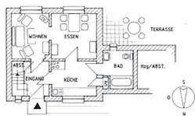 Ferienhaus für 4 Personen, mit Terrasse in Nordfriesland - 4