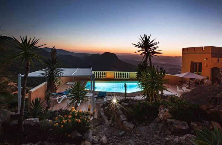 Casa rural para 6 personas, con Balcón y Terraza además de Piscina y Vistas en Turre - 2