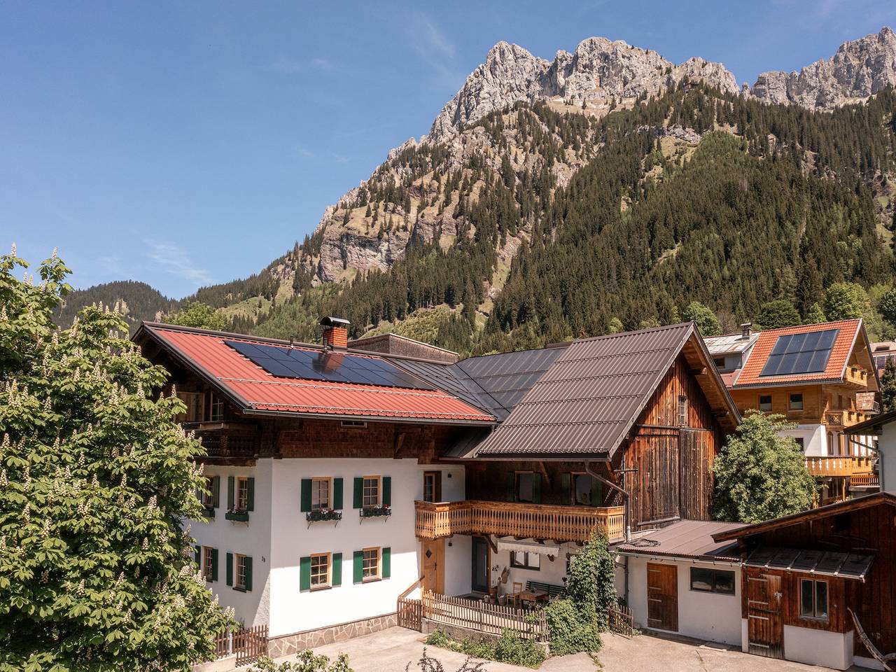Ganze Wohnung, Klimbim Wohnen und Erleben Anna in Nesselwängle, Allgäuer Alpen (Österreich)