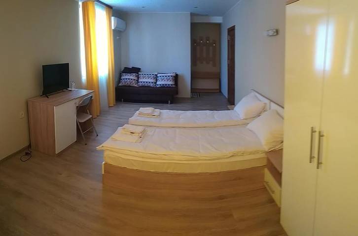 Maison de vacances pour 2 personnes, avec Balcon ainsi que Terrasse et Jardin dans Garmen