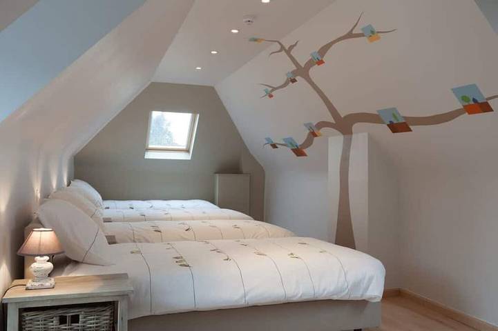 Location de vacances pour 20 personnes, avec terrasse ainsi que sauna et jacuzzi à Renaix - 2