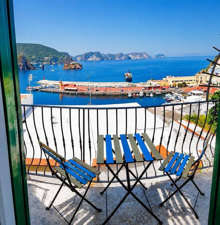 B&b per 2 persone, con Balcone e Panorama a Ponza