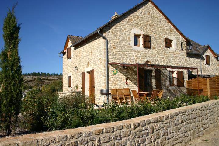 Maison de vacances pour 5 personnes, avec jardin, animaux acceptés dans les Gorges du Tarn