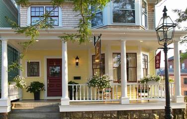 Hôtel pour 4 personnes, avec vue et jardin à Newport