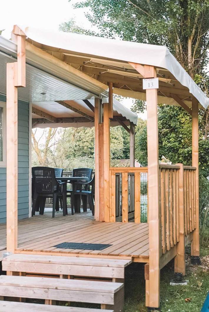 Mobil home pour 6 personnes, avec bassin pour enfant à Surgères - 4