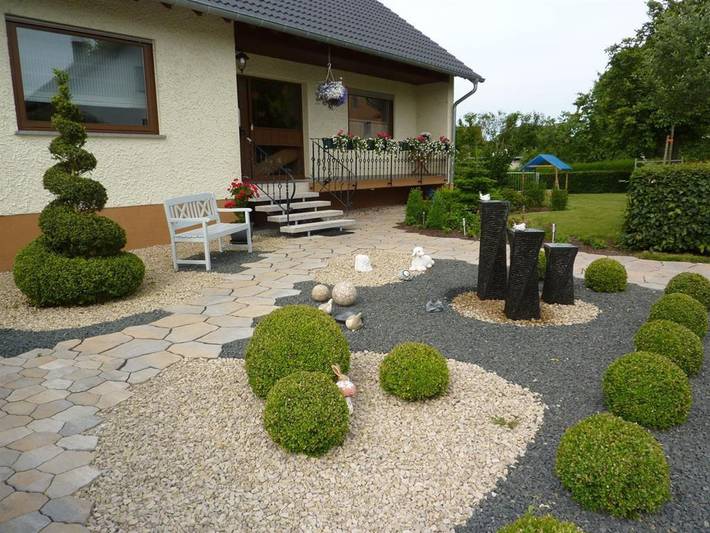 Ferienwohnung für 4 Personen, mit Terrasse und Garten
