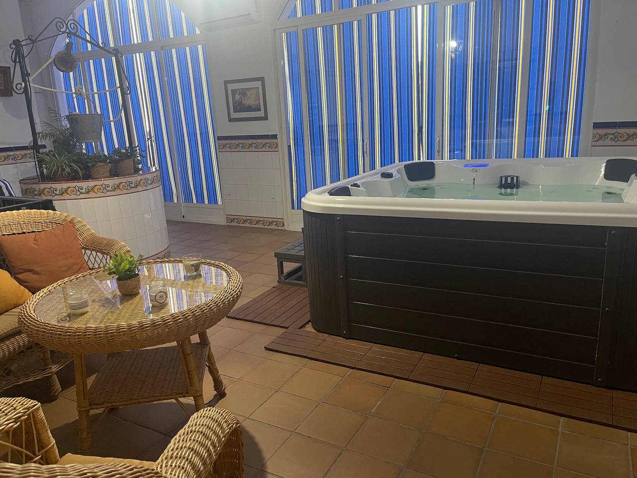 Finca 'Casa Maria Camuñas' mit privatem Pool, Wlan und Klimaanlage in Camuñas, Toledo Provinz