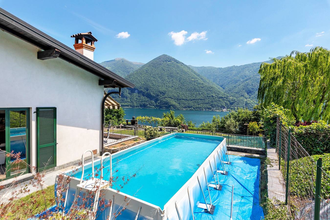 Villa « Porlezza Lake View » avec vue sur le lac, piscine privée et Wi-Fi ultra-rapide in Commune de Porlezza, Lac de Lugano (Italie)