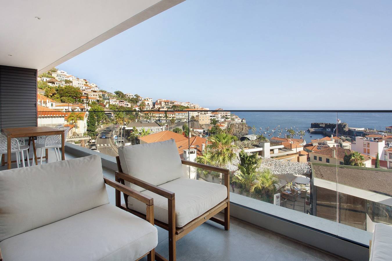 Ganze Wohnung, Apartment 'Casa Castanheta' mit Meerblick, Wlan und Klimaanlage in Câmara de Lobos, Madeira