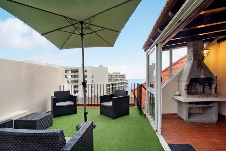Apartament wakacyjny dla 4 osób, z Balkon w Funchal