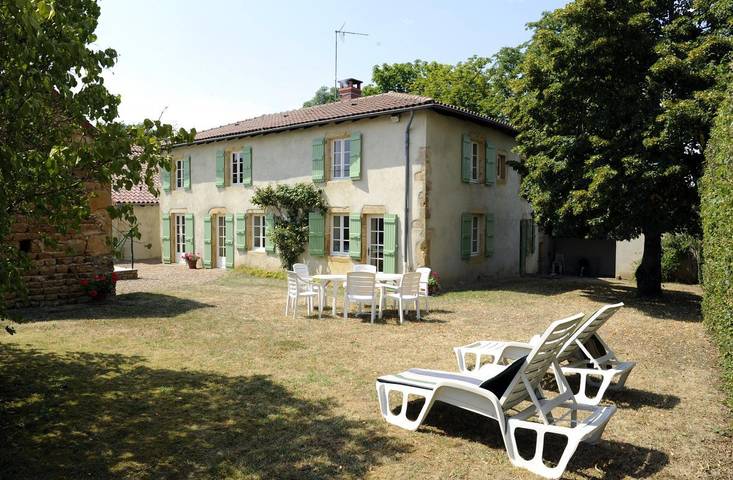 Gîte für 6 Personen, mit Terrasse und Pool sowie Garten in Burgund - 2
