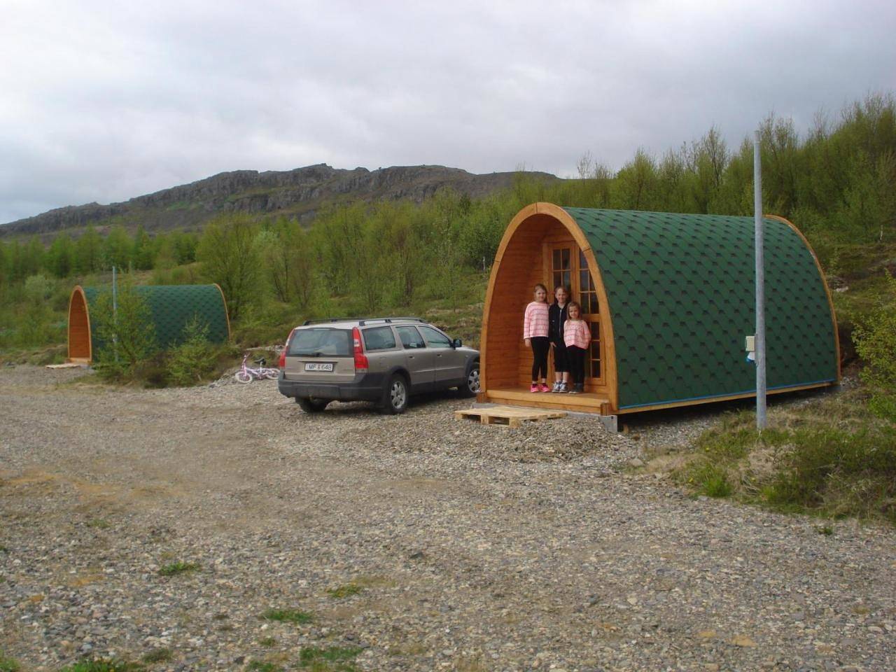 Vinland Camping Pods in Fellabær, Fljótsdalshérað