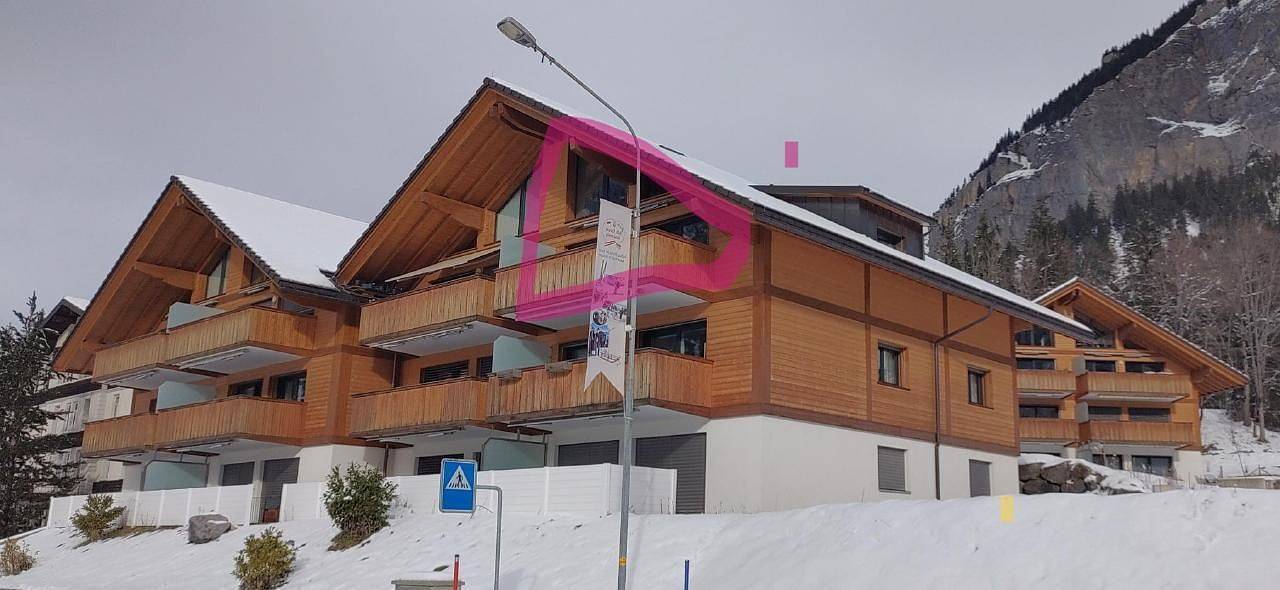 Ganze Ferienwohnung, Maisonnette Wohnung Wätterbach Kandersteg in Kandersteg, Frutigen - Lenk - Adelboden