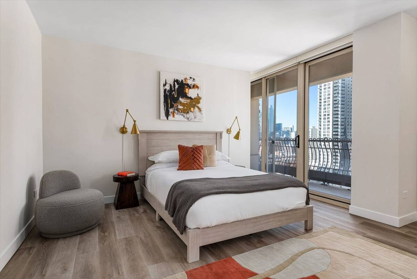 Apartamento entero, Michigan Ave 2Br Balcony Exclusive Access in Chicago, Condado de Cook