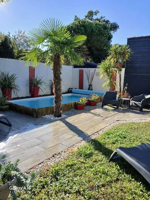 Casa de vacaciones para 4 personas, con jardín y piscina - 1