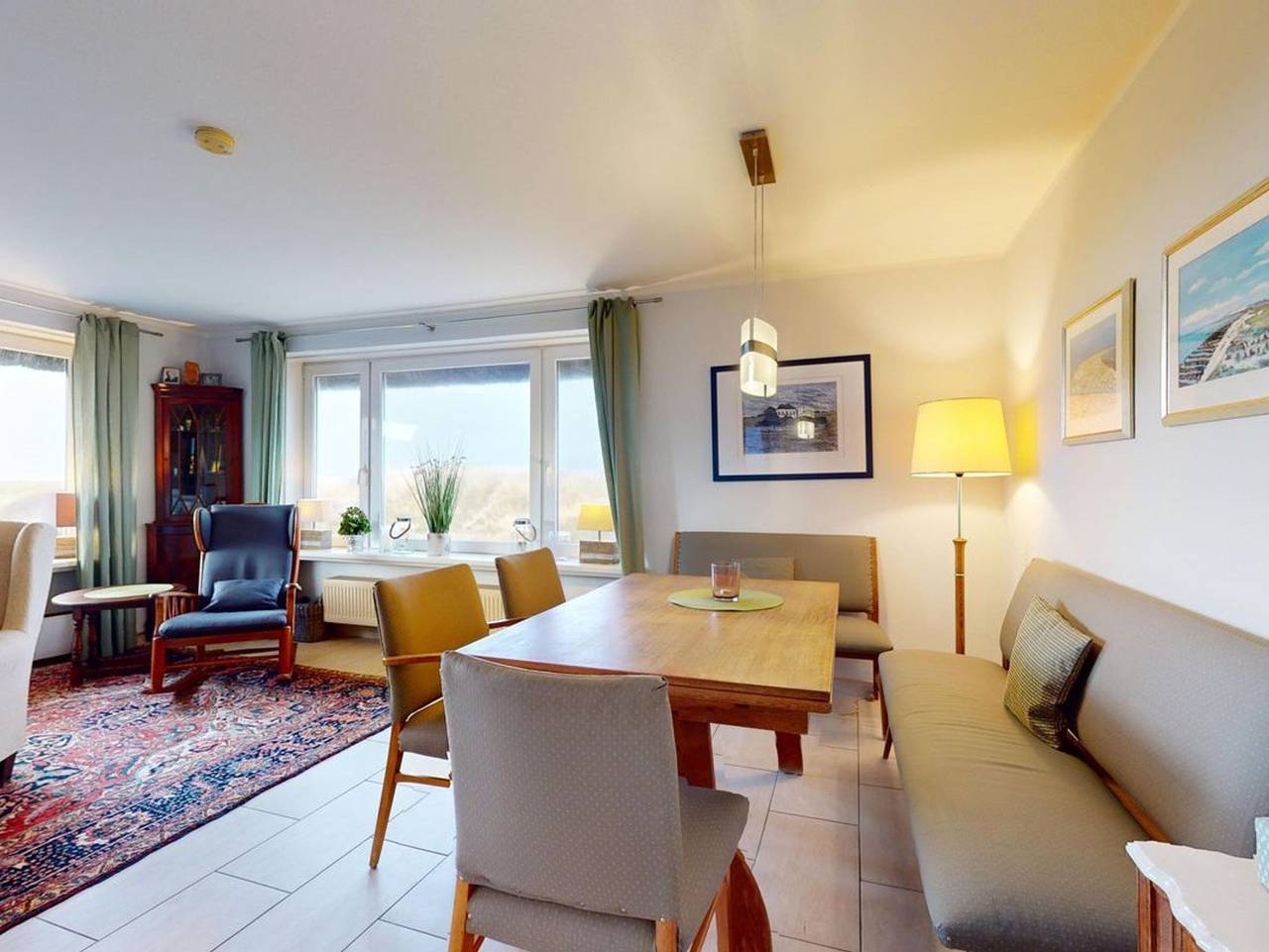 Haus Oberberg - Gemütliches Reetdachhaus für 6 Personen in den Dünen von Hörnum – Meerblick und Strandnähe inklusive in Hörnum, Sylt