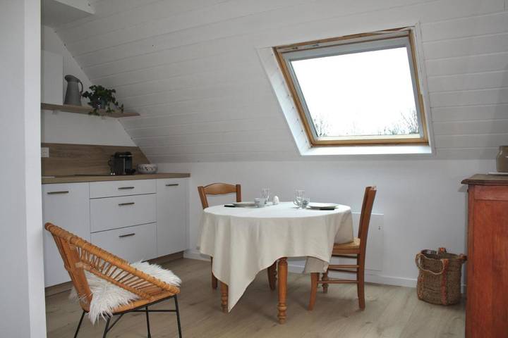 Appartement de vacances pour 2 personnes, avec Jardin à Porspoder