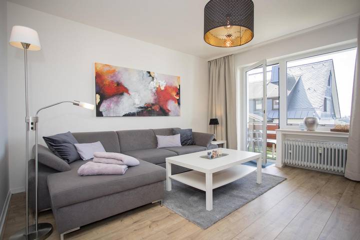 Vakantieappartement voor 5 personen, met balkon/terras en balkon in Winterberg
