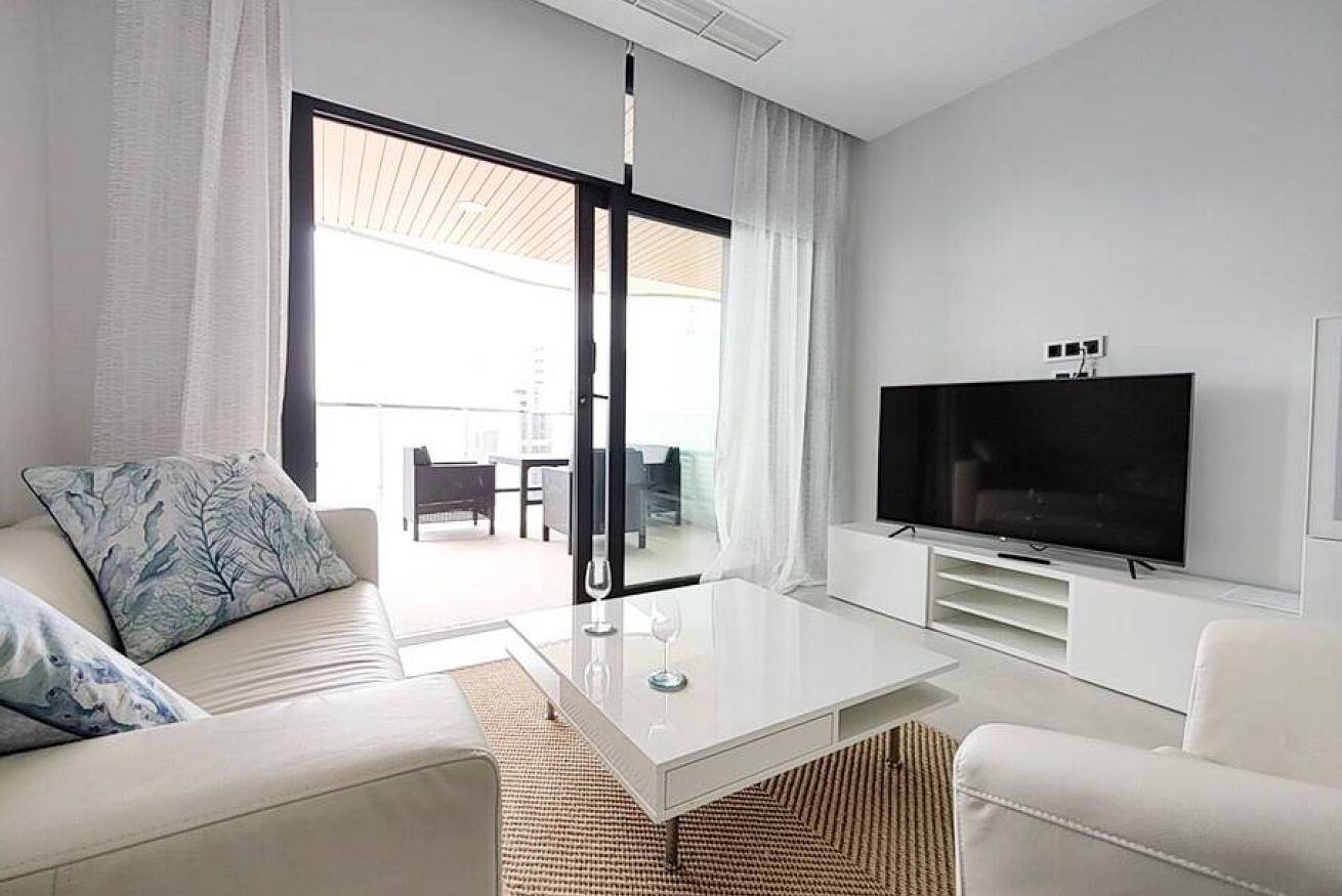 Ganze Wohnung, Sunset Waves sea & sky apartment in Benidorm, Costa Blanca