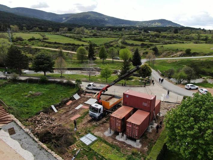 Casa rural con piscina para 6 personas, con piscina además de jardín y vistas en Comarca de Sepúlveda - 2