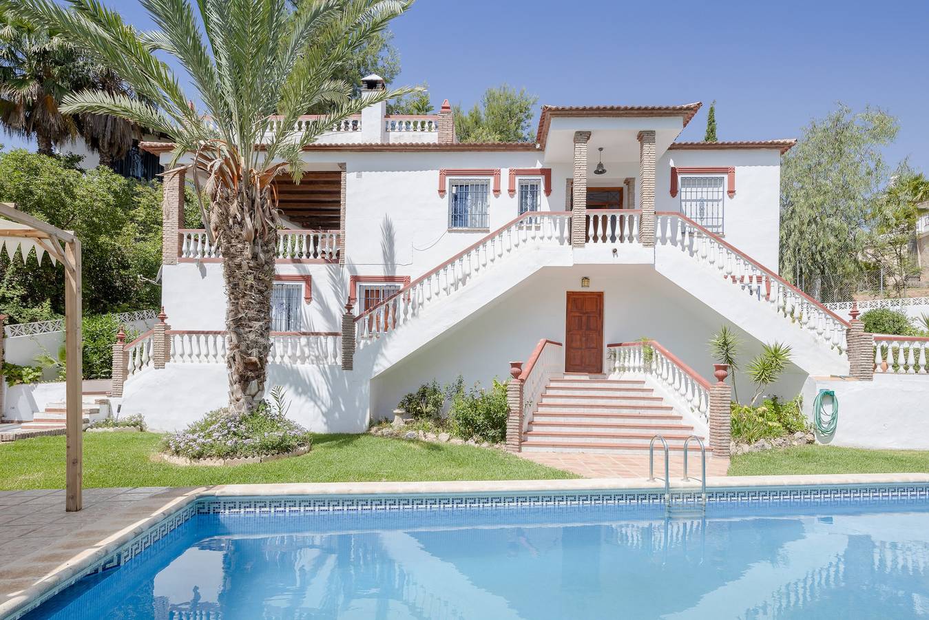Vacation Home "El Valle de Arantxa" with Mountain View, Pool & Wi-Fi in Frigiliana, Cordillera Penibética