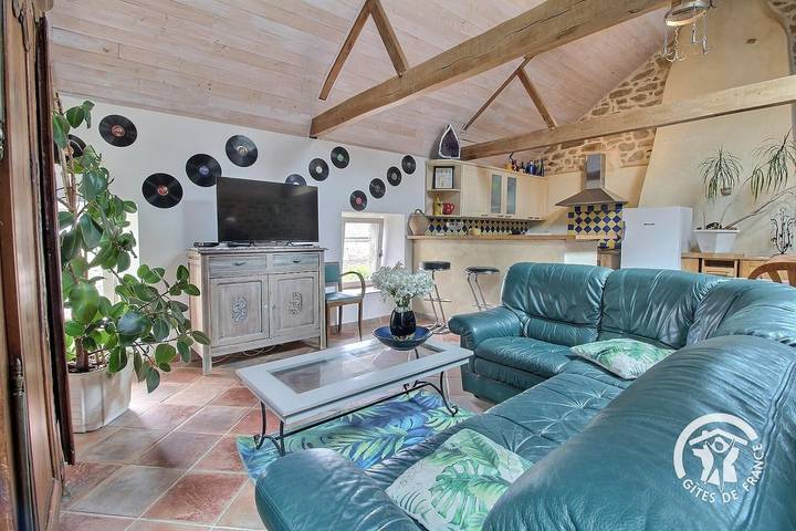 Gîte pour 4 personnes, avec jardin