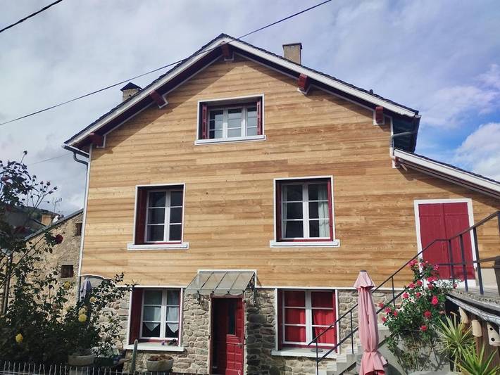 Maison de vacances pour 8 personnes, avec Terrasse ainsi que Jardin et Vue