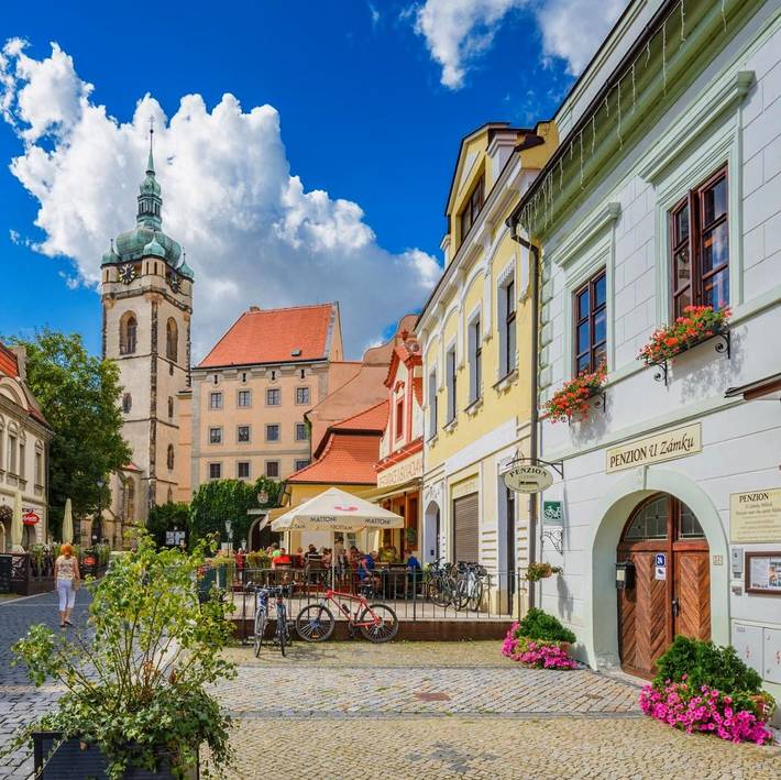 Dom gościnny dla 2 osób, z Widok w Mielnik