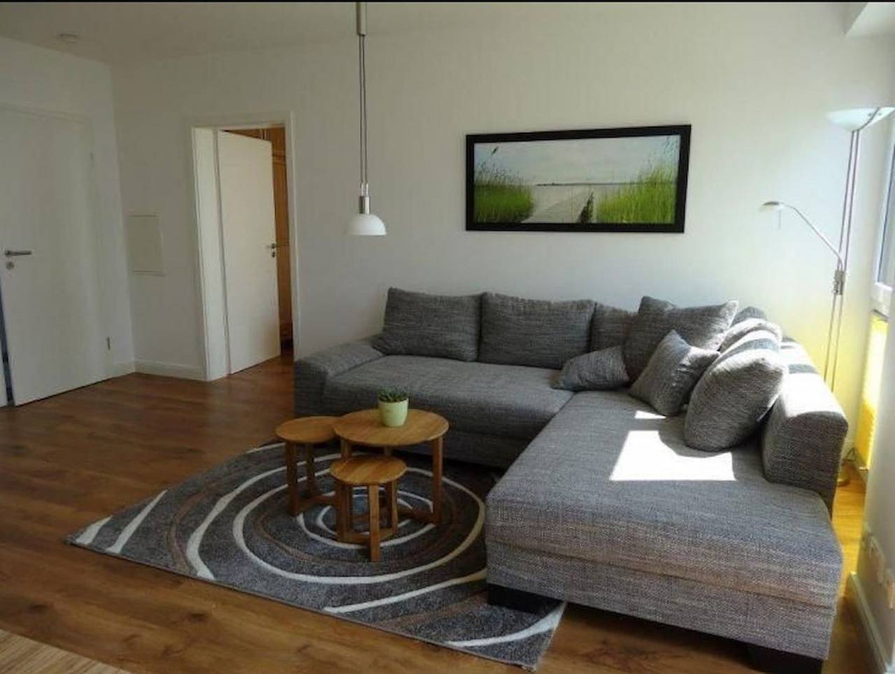 Ganze Wohnung, Ferienwohnung – "Schöne Aussicht" mit Balkon und Meerblick direkt am Wasser in Westfehmarn, Fehmarn