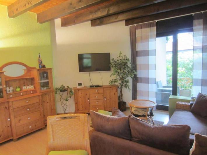 Ferienwohnung für 2 Personen, mit Terrasse und Garten sowie Pool und Ausblick in Kallstadt - 2