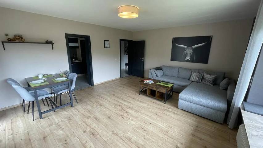 Ferienwohnung für 3 Personen, mit Garten