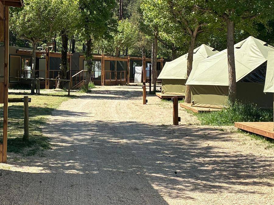 Camping Repos del Pedraforca - Tienda de campaña 2 personas - Tienda Campanario in Saldes, Pirineo Catalan