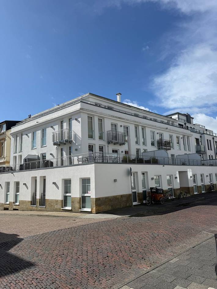 Ferienwohnung für 3 Personen, mit Balkon auf den Ostfriesische Inseln