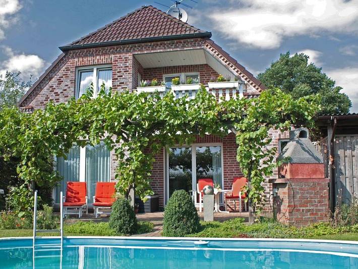 Bauernhof für 10 Personen, mit Balkon und Terrasse sowie Garten und Pool