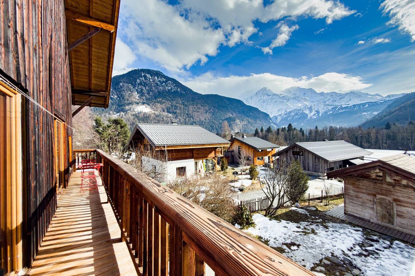 Entire apartment, Apartment near the slopes in Servoz in Servoz, Bonneville region