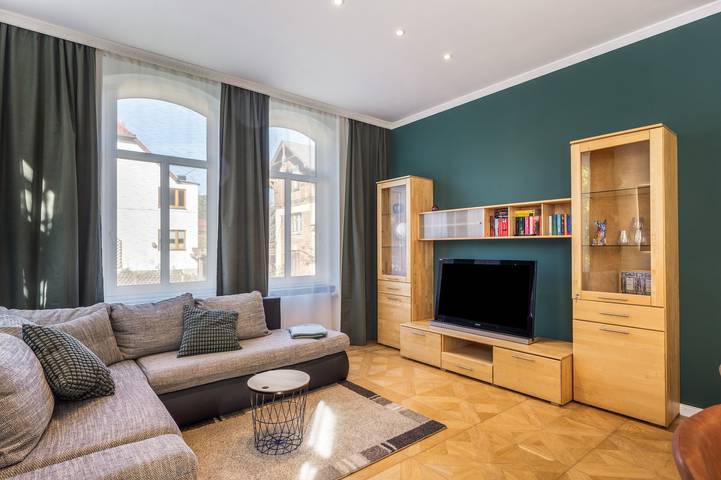 Ferienwohnung für 4 Personen, mit Garten in der Rudolstadt und Umgebung