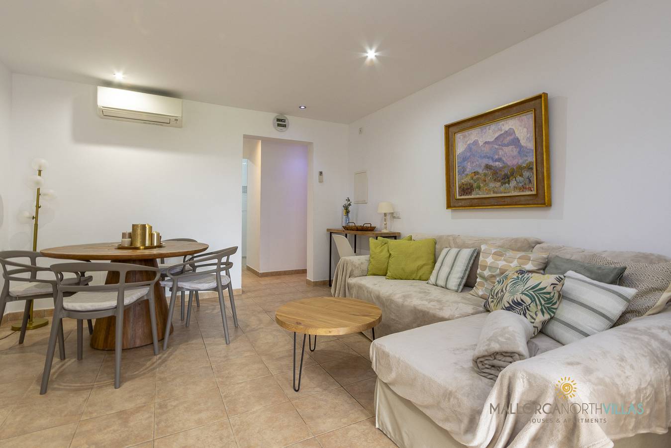 Ganze Wohnung, Club del Sol 8: Acogedor Apartamento con Piscina in Port de Pollença, Pollença